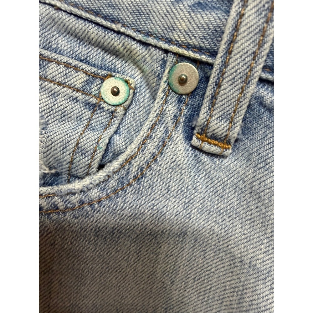 Madewell The Perfect Straight Leg Light Weight Jeans Size 23 Basic Everyday Wear - Picture 5 of 8